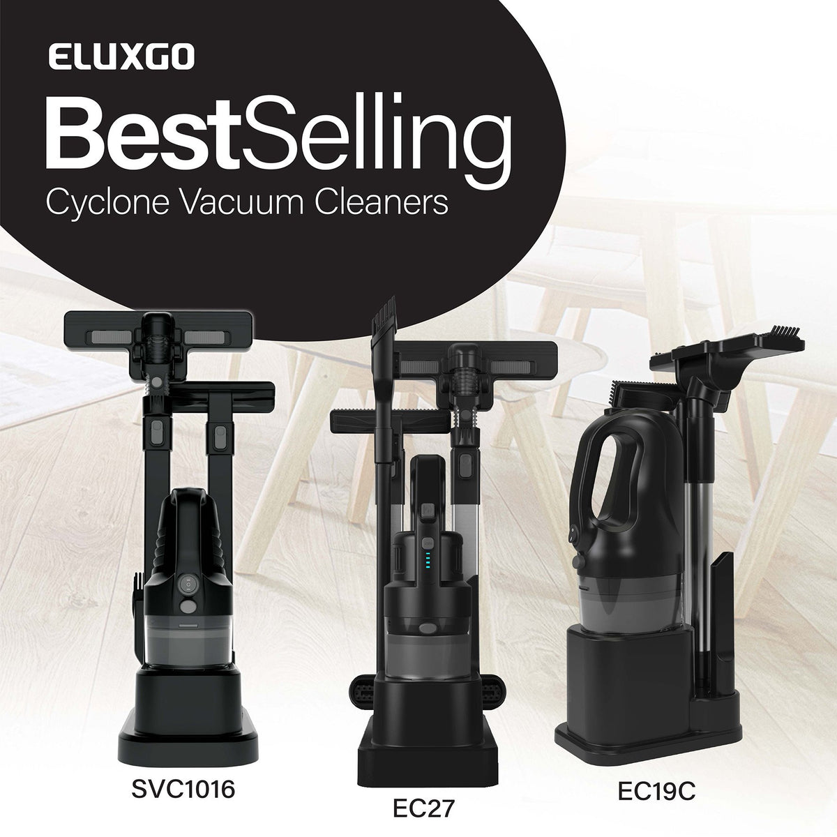 Eluxgo | Best Selling Cyclone Vacuum Cleaners – Eluxgo Holdings