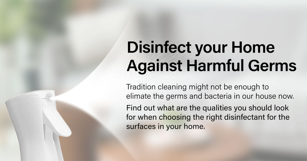 Disinfect your Home Against Harmful Germs