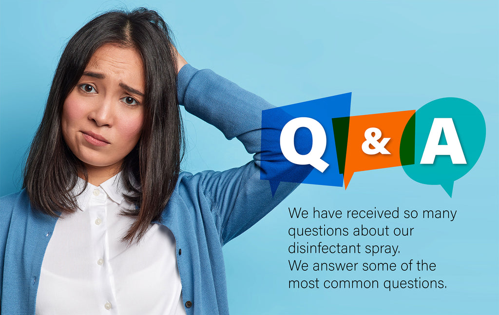 Questions and Answers - Eluxgo Disinfectant Products