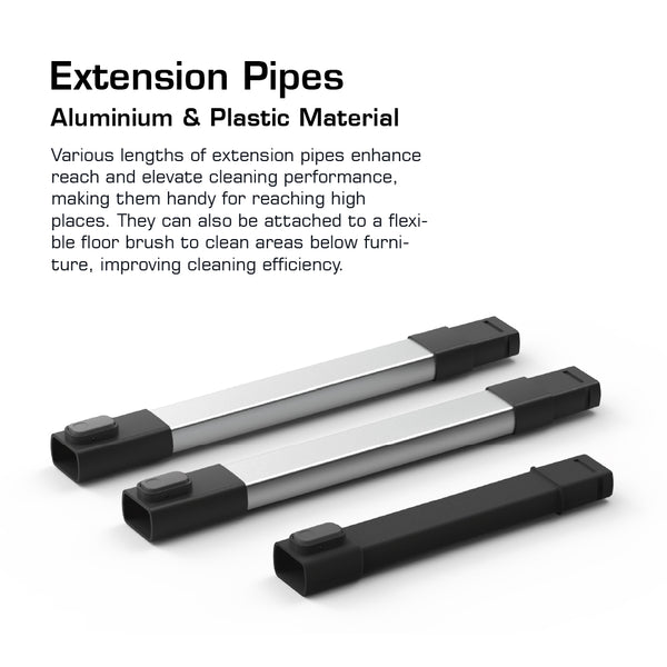Aluminum Extension Pipe (Square)