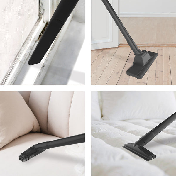 Vacuum cleaner-attachment-crevice tool-floor brush-square bristle brush-bed brush